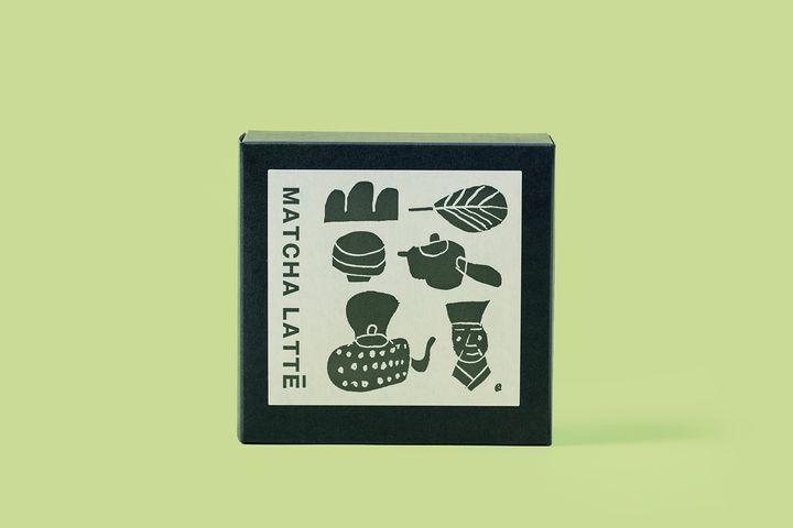 「抹茶ラテ ギフトセット」のパッケージ