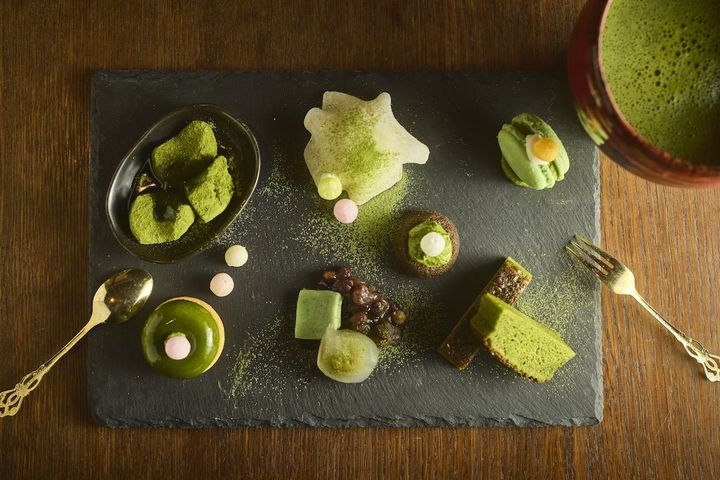 「厳選抹茶の甘味セット」3000円