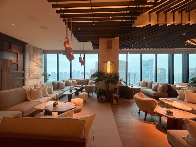 1 Hotel Tokyo ラウンジ