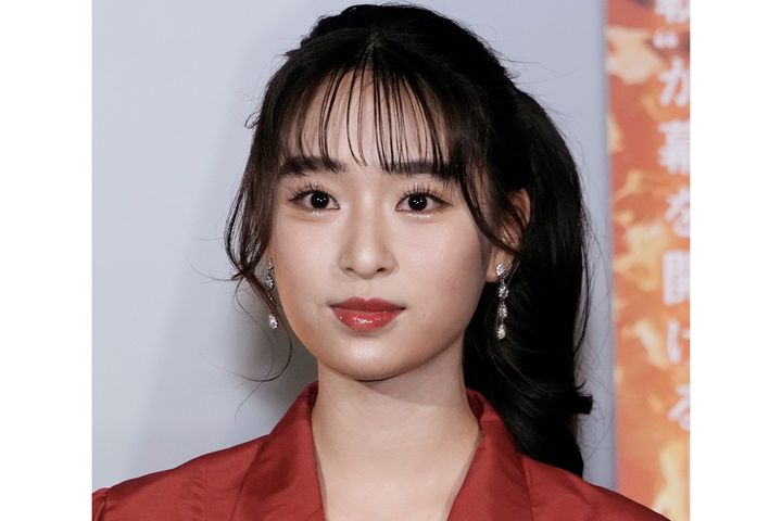 藤岡舞衣さん（2026年1月8日、時事通信フォト）