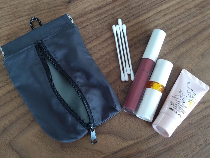 春のお出かけに♡ダイソー220円なら即ゲット！片手でパカッと開いてポイ〈多機能ポーチ〉に注目