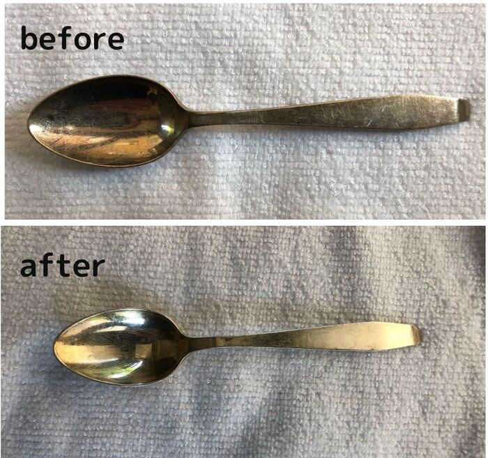 『くすんだスプーン』がピカピカに大復活♡歯磨き粉vs口紅！？シルバーの黒ずみ落とし選手権の結果は…