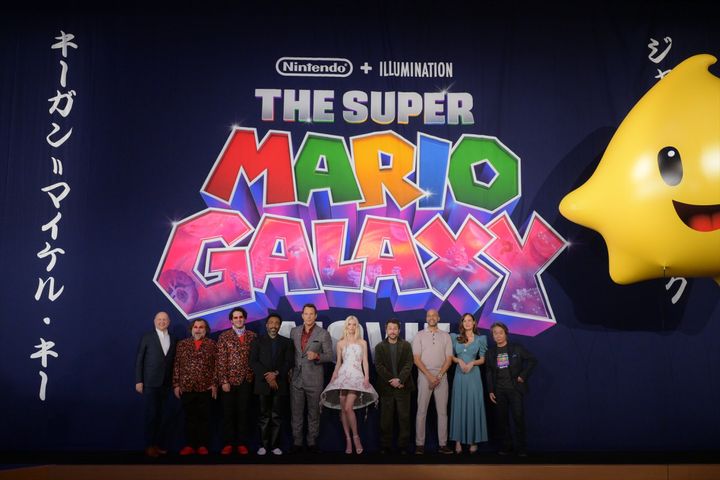 アニメ映画『ザ・スーパーマリオギャラクシー・ムービー』ワールドプレミアにて （C）2025 Nintendo and Universal Studios. All Rights Reserved. width=