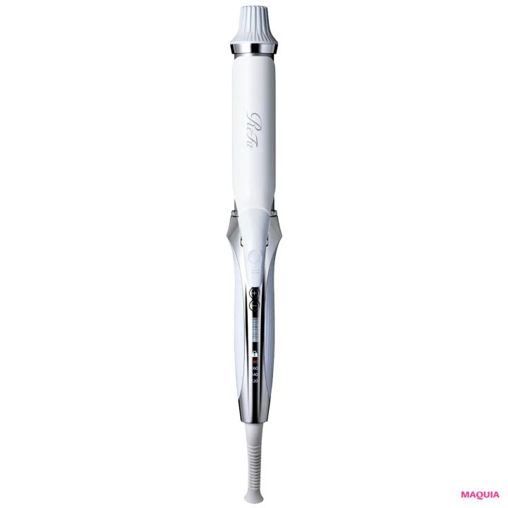 「リファカールアイロン プロ」使った多幸感×今どきニュアンス巻き リファカールアイロン プロ ホワイト 32㎜