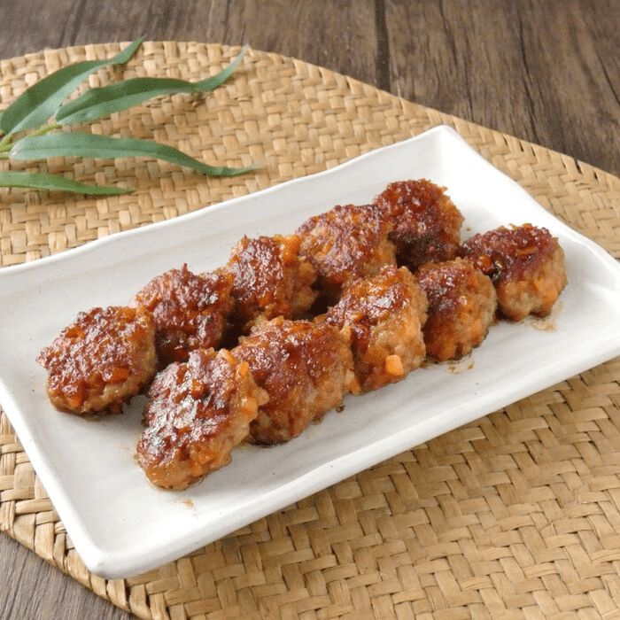 ごはんがモリモリ食べられる！「人参たっぷりつくね」