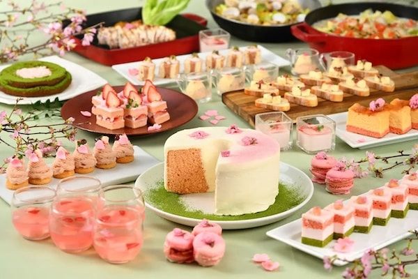 【秋田県秋田市】ANAクラウンプラザホテル秋田「空桜」のブッフェに桜スイーツが登場！GWイベントも