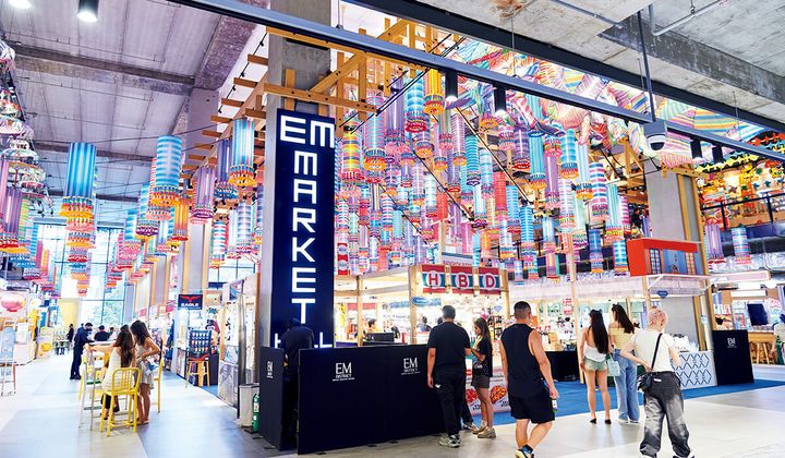 バンコク〈エムスフィア〉フードコートエリア