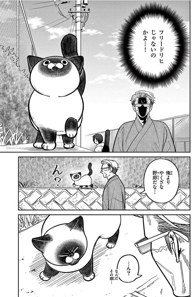 俺よりやくざな野郎だな （C）片倉頼／小学館