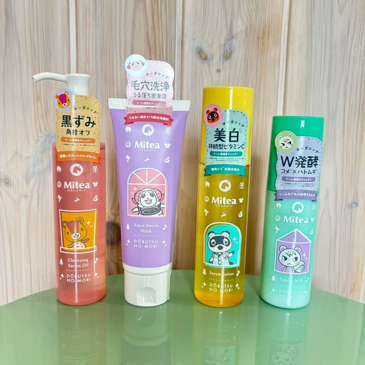 ミティア オーガニック×どうぶつの森 スキンケア