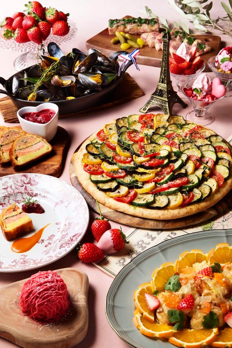 いちご尽くしの食べ放題が楽しめる春のイベント