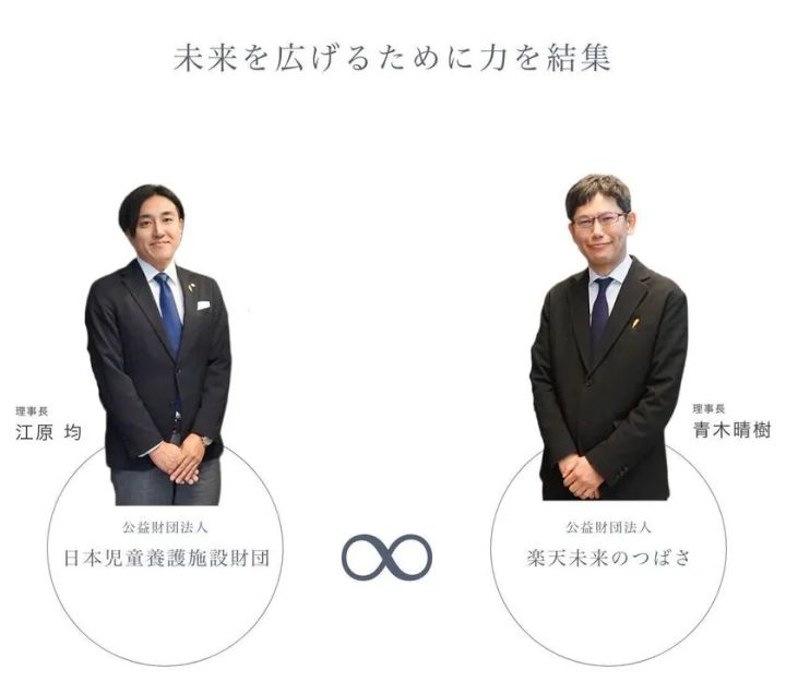 日本児童養護施設財団が楽天未来