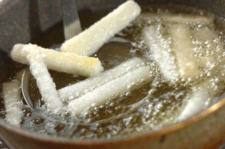 大根スティックフライの作り方1