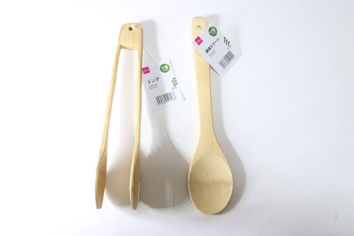 竹製トング 調理スプーン パッケージ