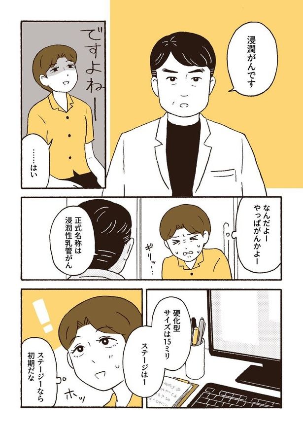 ep4検査の結果_02 画像提供：『日日是好日-39歳フリーランスカメラマン乳がんになる』／(C)原作：CHOCO・漫画：小川かりん