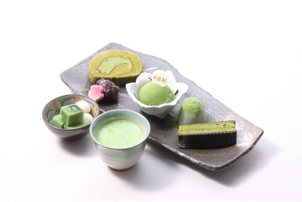 「辻利プレート(お薄つき)」(2178円)