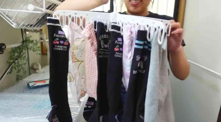 洗濯ハンガークロスタイプ