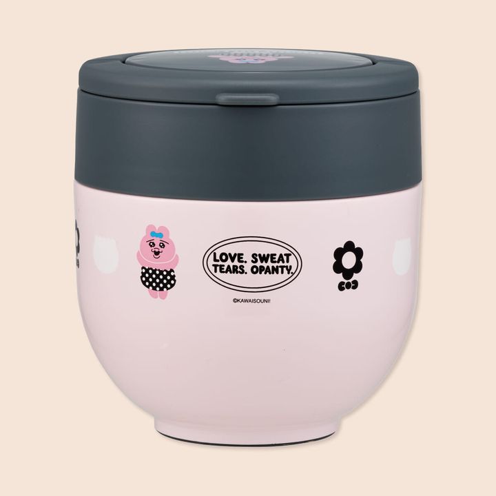 折りたたみハンドル付保温丼ランチジャー