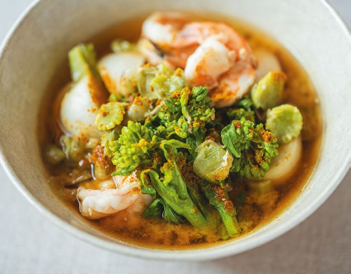 さらに温めて排出を促す、「うち豆」「カレー粉」をプラス！