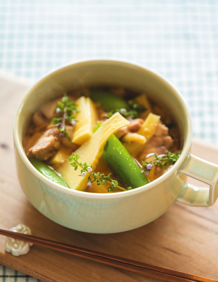 タケノコの春みそ汁