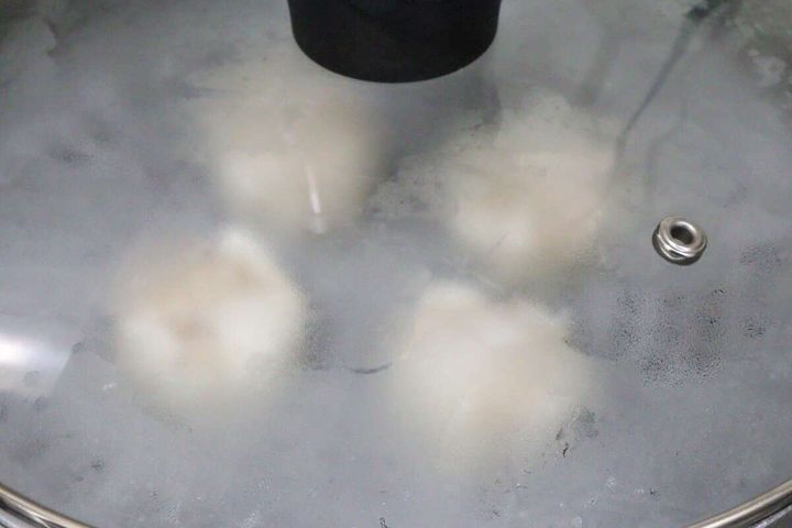 シリコーン蒸し器 使用例