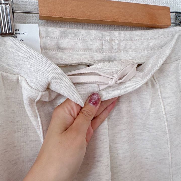 ユニクロ スウェットストレートパンツ ウエスト紐アップ