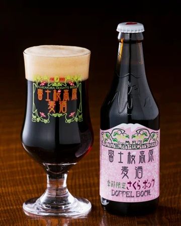 桜の開花に合わせて醸造した「さくらボック」発売中！長期熟成させたプレミアムビール