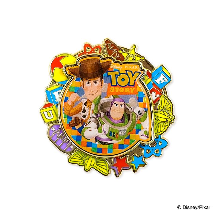 コレクションピンバッジ ウッディ＆バズ