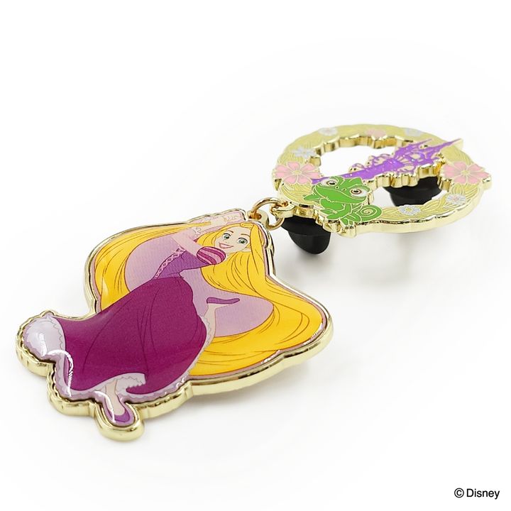 コレクションピンバッジ ラプンツェル＆パスカル03