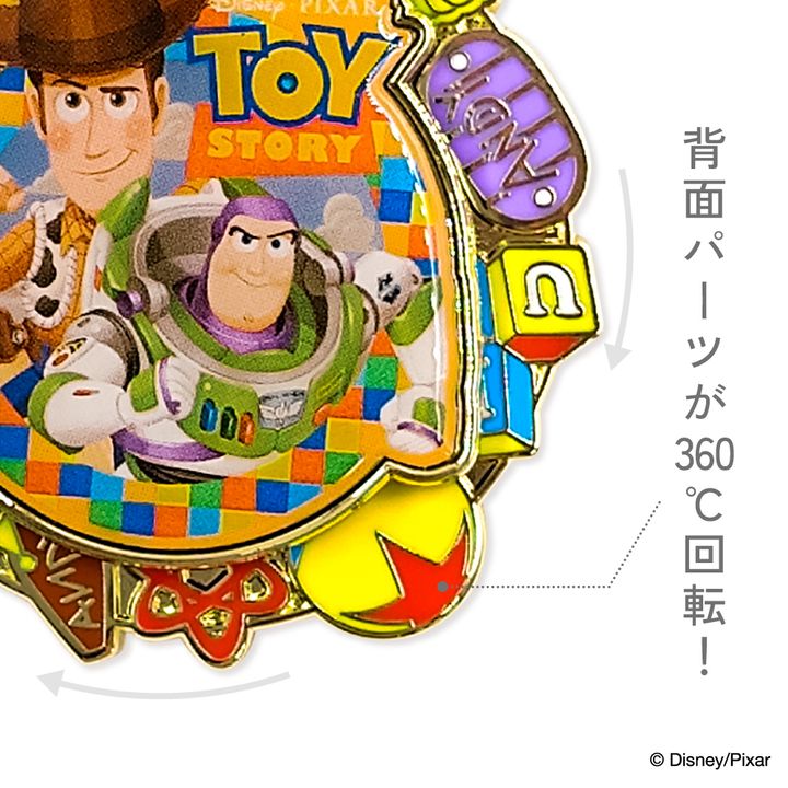コレクションピンバッジ ウッディ＆バズ02