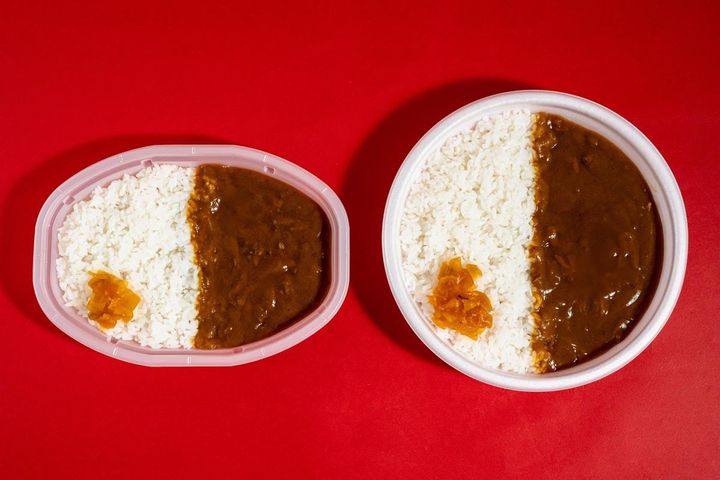 45％増量された「30種類以上のスパイスが決め手のこだわりカレー」