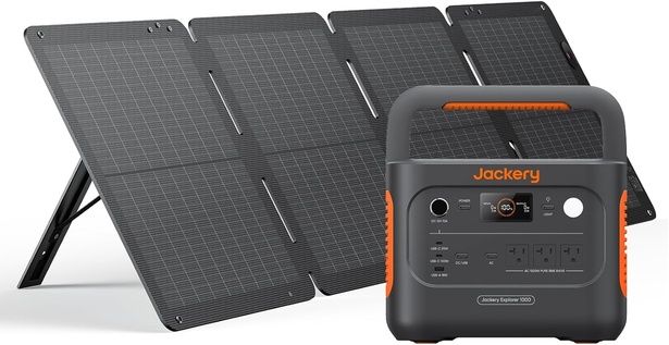 Jackery (ジャクリ) ポータブル電源 1000 New 100 Air 100W ソーラーパネル Amazonより
