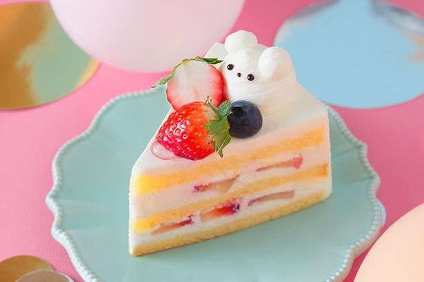 【写真】「くまさんのショートケーキ」