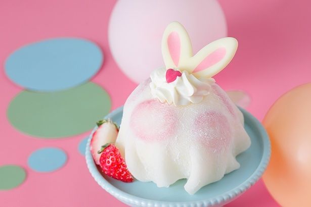 「もちもちうさぎのムース」