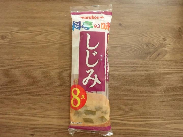 DAISO(ダイソー)：マルコメ 即席生みそ汁 しじみ8P