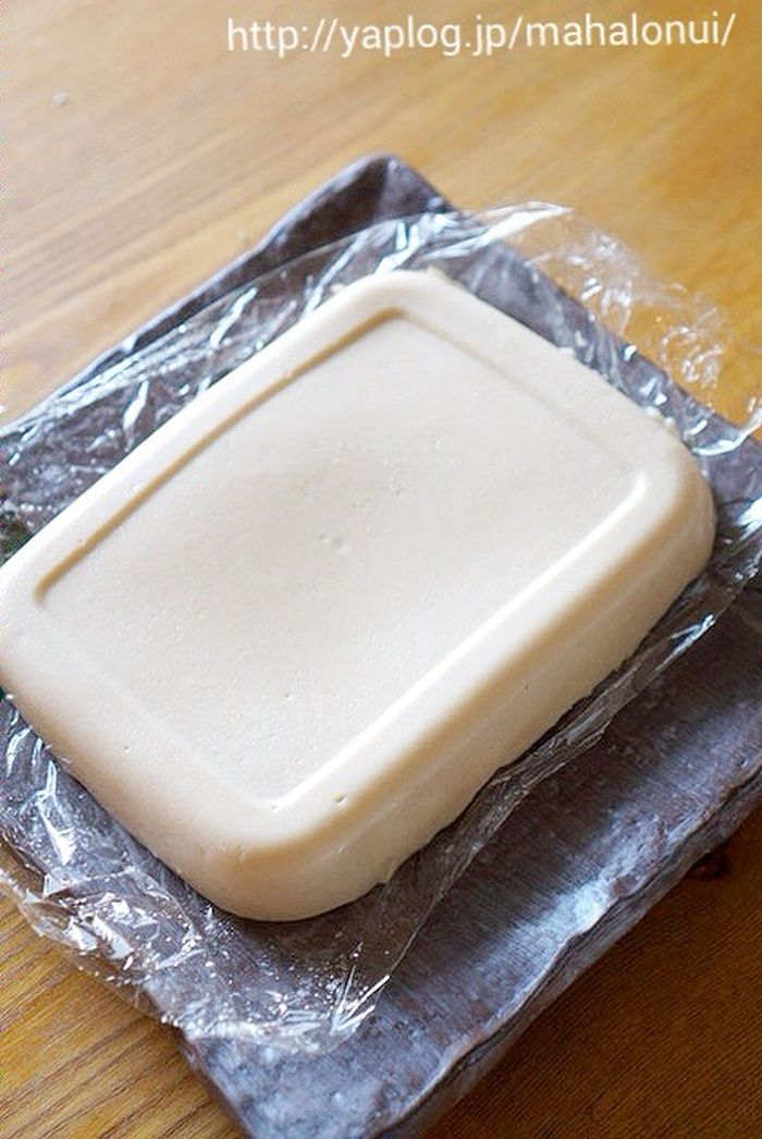 7.冷蔵庫で固まったのがこちら