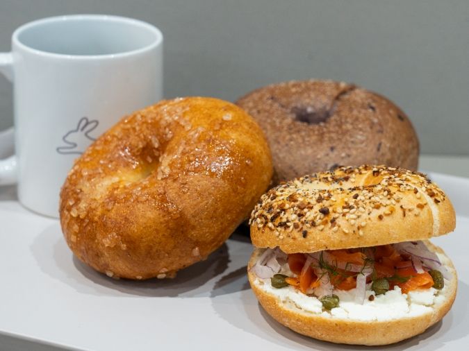 RABBIT BAGELS 六本松店 ベーグル集合
