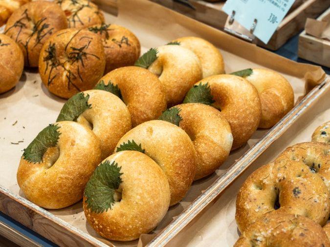 RABBIT BAGELS 六本松店 梅シソ明太子