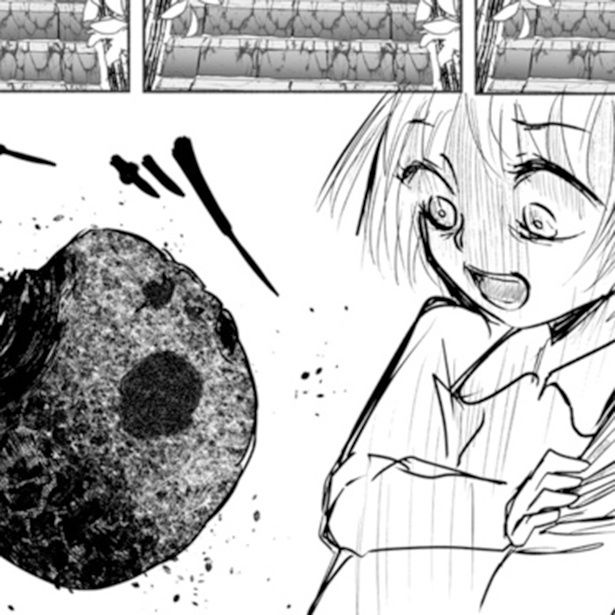 逃げた 画像提供：さかいめがみ（佐海暝一）@shindelmegami