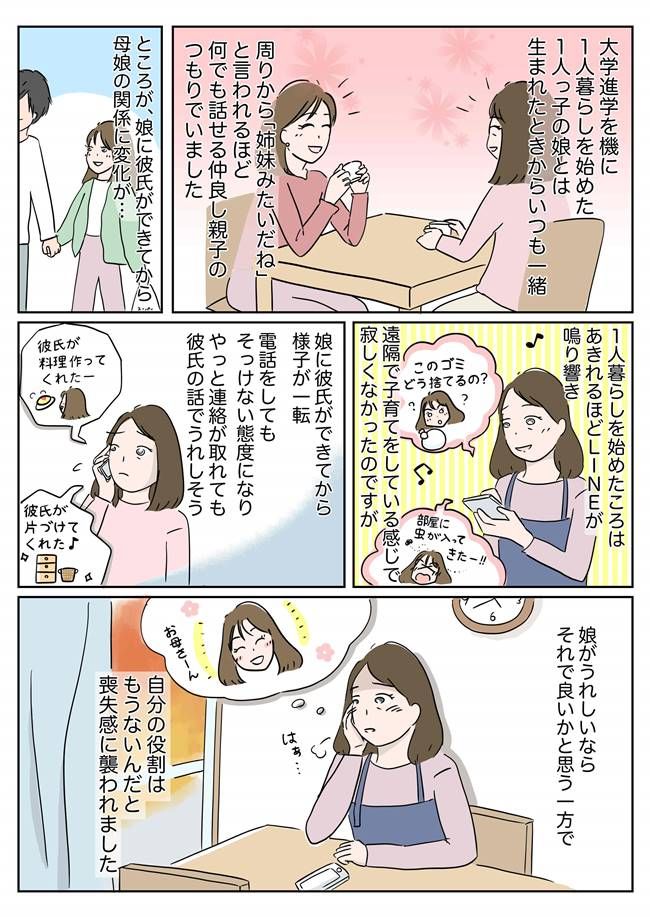 娘の巣立ち