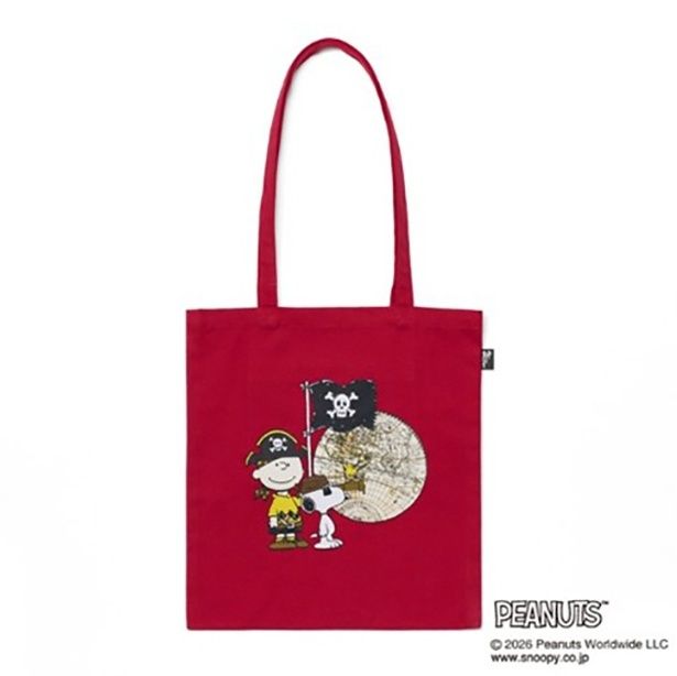 「トートバッグ(レッド・パイレーツ)」(3300円)