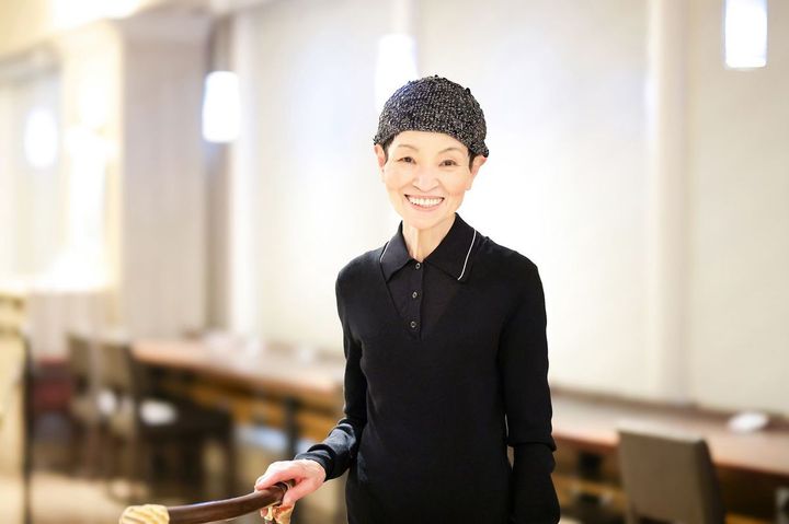 「最後まで自分らしくいたい」と語る、村上祥子さん。