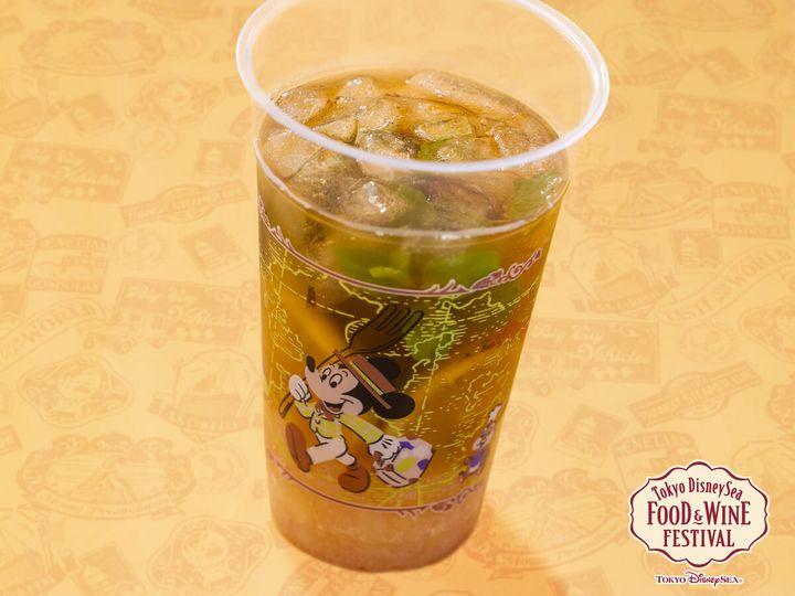 ピーチミントアイスティー（キリン 午後の紅茶 ストレートティー使用）