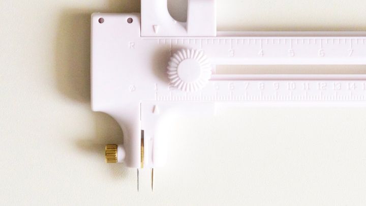 100均【ダイソー】コンパスカッターが楽しい♪丸く切れてクラフトで大活躍