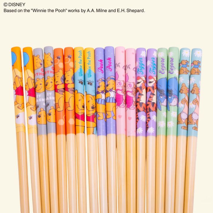 ミステリーボックス 竹箸 21cm BOX 「くまのプーさん」04