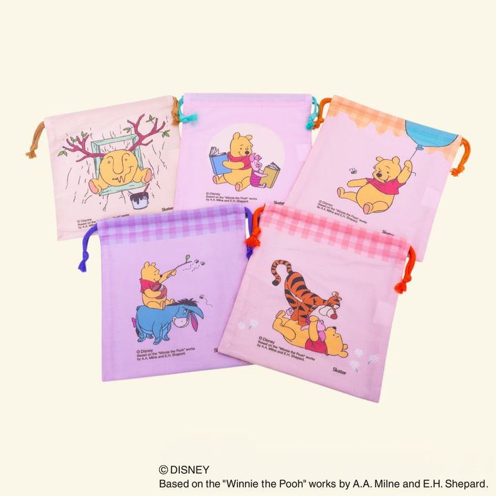 ミステリーボックス ランチ巾着M BOX 「くまのプーさん」02