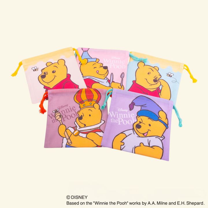 ミステリーボックス ランチ巾着L BOX 「くまのプーさん」03