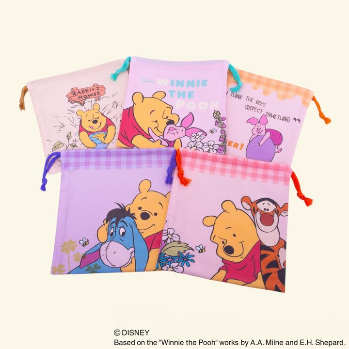 ミステリーボックス ランチ巾着M BOX 「くまのプーさん」