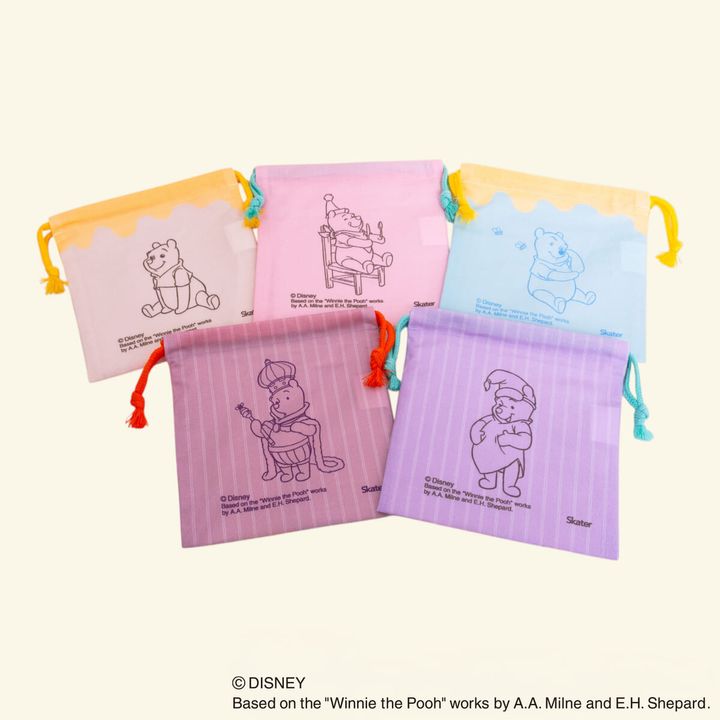 ミステリーボックス ランチ巾着L BOX 「くまのプーさん」04