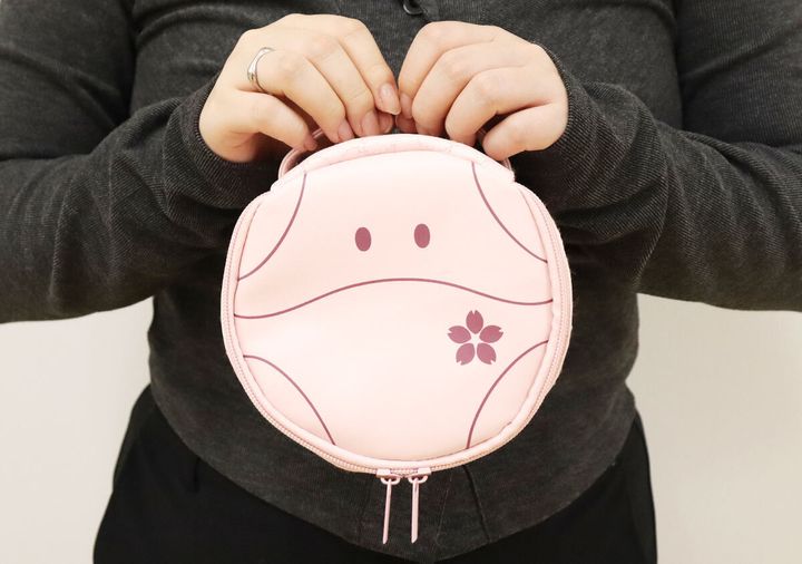 宝島社ムック付録の機動戦士ガンダム春ハロのさくらハロ ポーチBOOK6