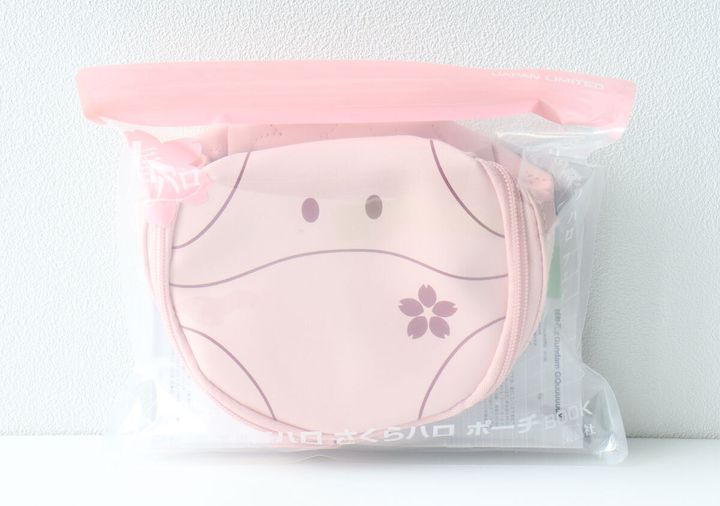 宝島社ムック付録の機動戦士ガンダム春ハロのさくらハロ ポーチBOOK1